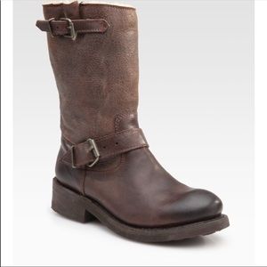 ASH chocolate tundra boot 8.5 NIB